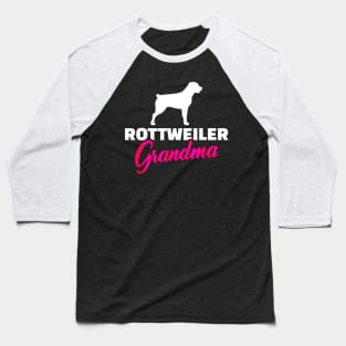 Rottweiler Grandma Baseball T-Shirt
